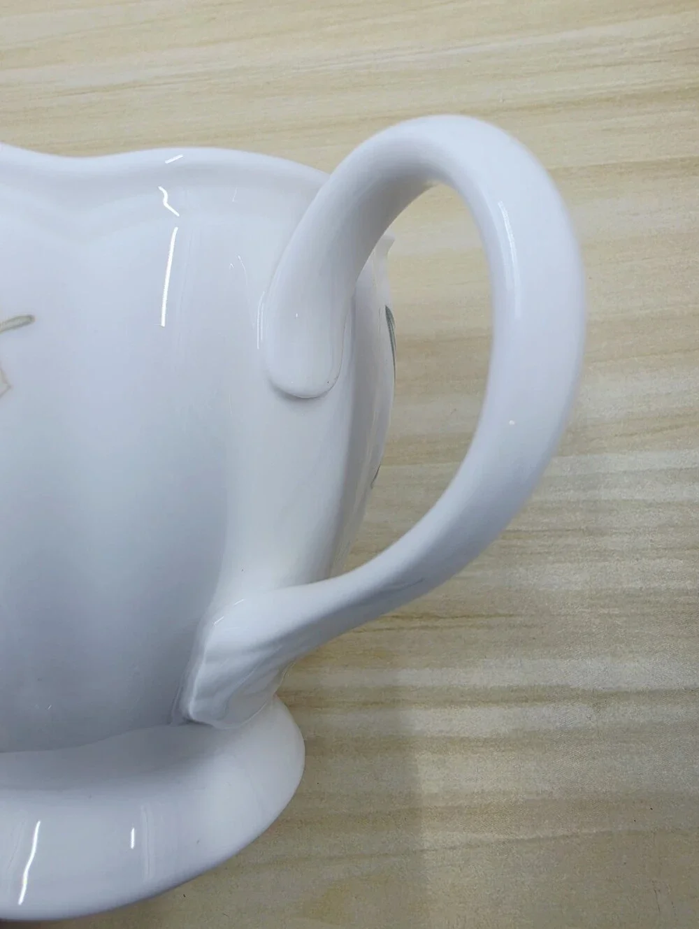 Lenox Butterfly Meadow Lidded Sugar Bowl & Creamer White Porcelain Scalloped